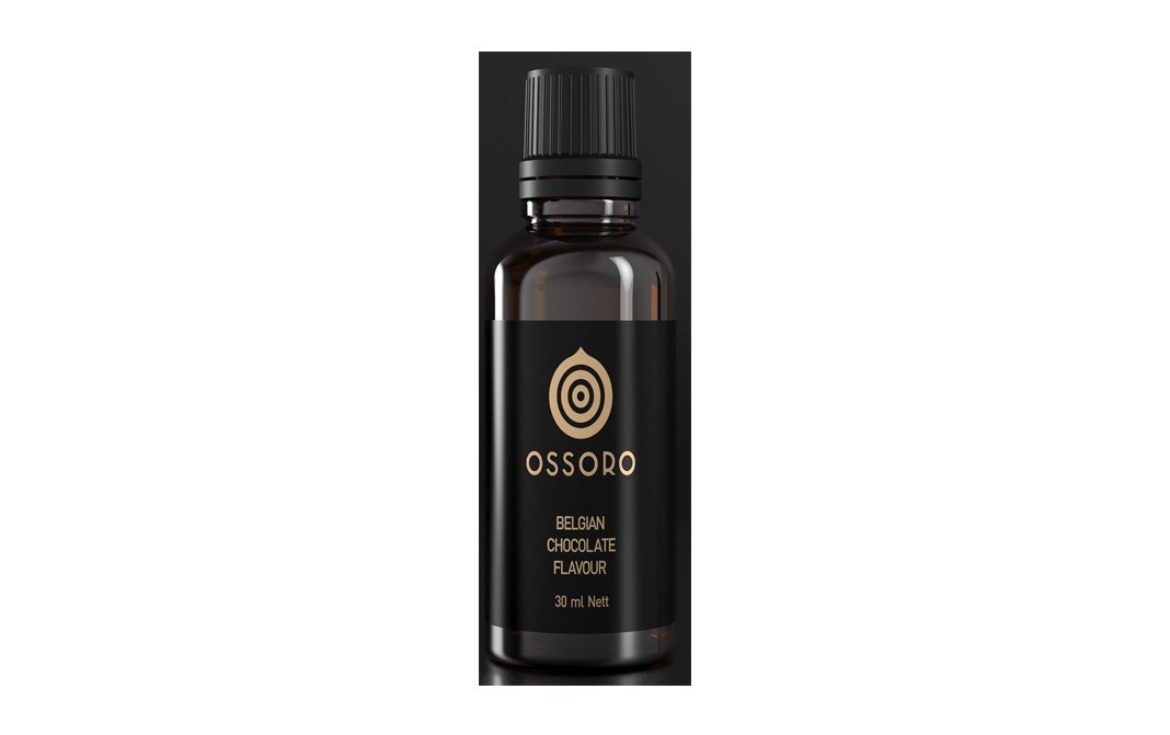 Ossoro Belgian Chocolate Flavour    Glass Bottle  30 millilitre